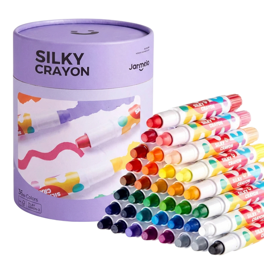 36 Colors TwistJoy Non Toxic Washable Crayon - CHRISTMAS