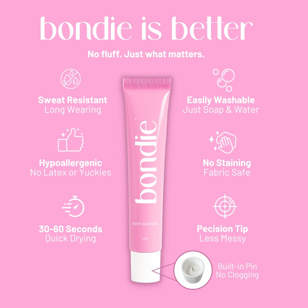 URBANOMAX body adhesive tube with applicator tip, showcasing strong, skin-safe glue for clothing or body use.