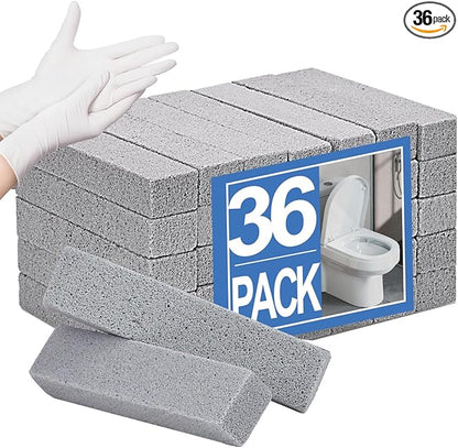10-pack URBANOMAX pumice stones for exfoliating and smoothing skin and calluses, shown in a clear image of the product pack.